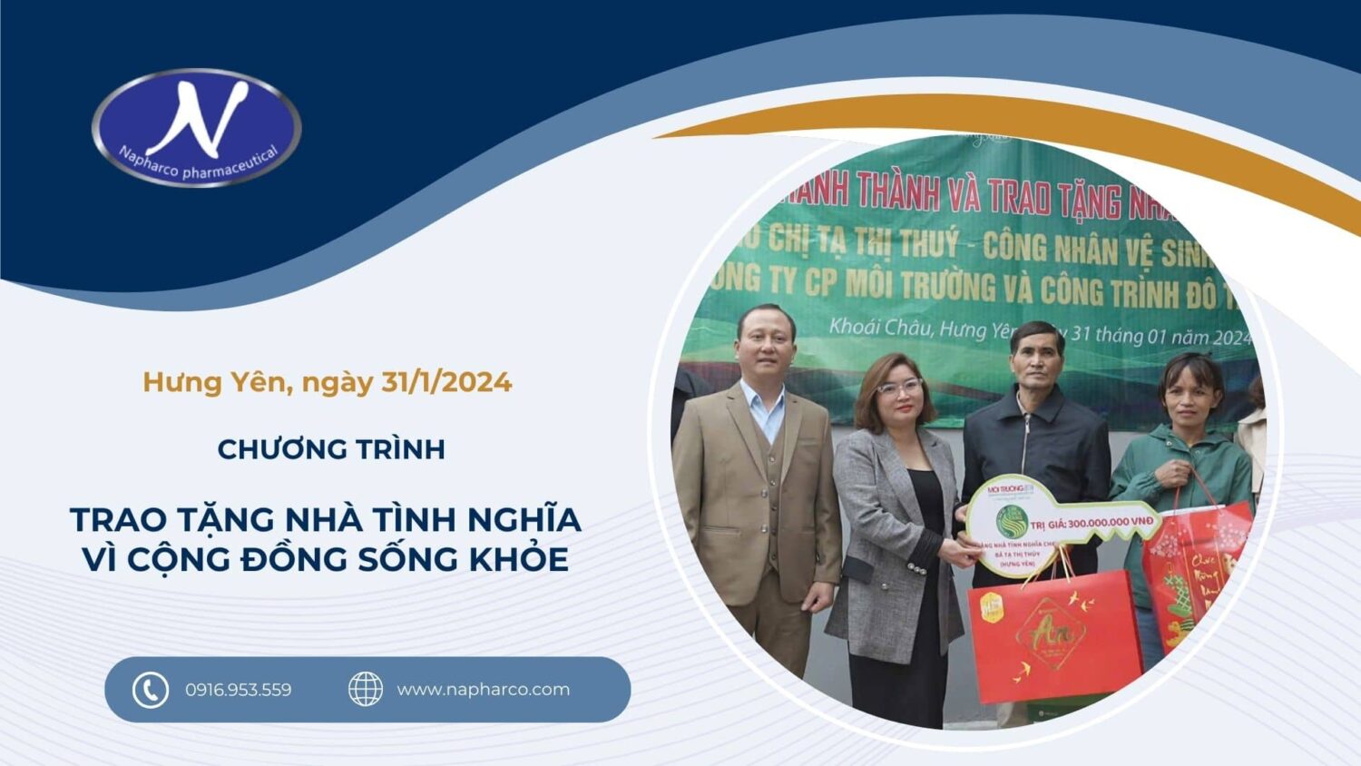 Napharco: Chung Tay Xây Dựng Tình Nghĩa Tại Hưng Yên 20230-2024